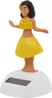 Alusters Solar Powered Dancing girl  for car dashboard and home decor