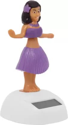 Alusters Solar Powered Dancing girl  for car dashboard and home decor
