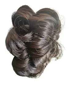 Alusters Women's Hair Extensions, Long, Short & Medium Lengths, Affordable Synthetic Strands/women flower shaped clature (HAIR JUDHA)