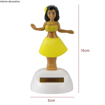 Alusters Solar Powered Dancing girl  for car dashboard and home decor