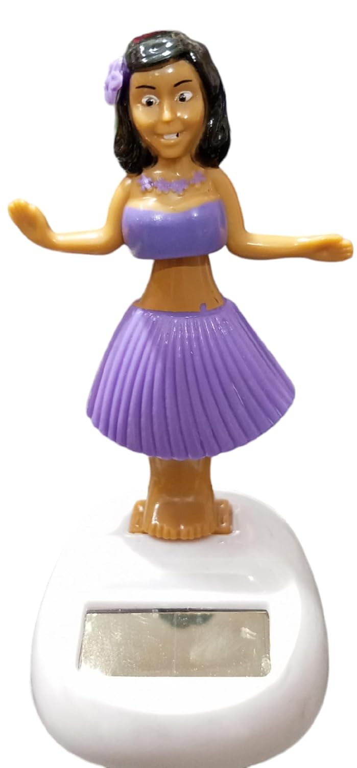 Alusters Solar Powered Dancing girl  for car dashboard and home decor