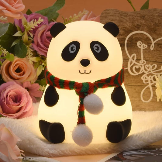 Touch Silicone Panda Light – Night Light for Kids, Girls & Boys
