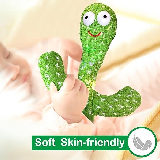 Alusters Dancing Cactus Toys Can Sing Wriggle & Singing Recording Repeat What You Say Funny Education Toys for Children Playing Home Decor for Kids