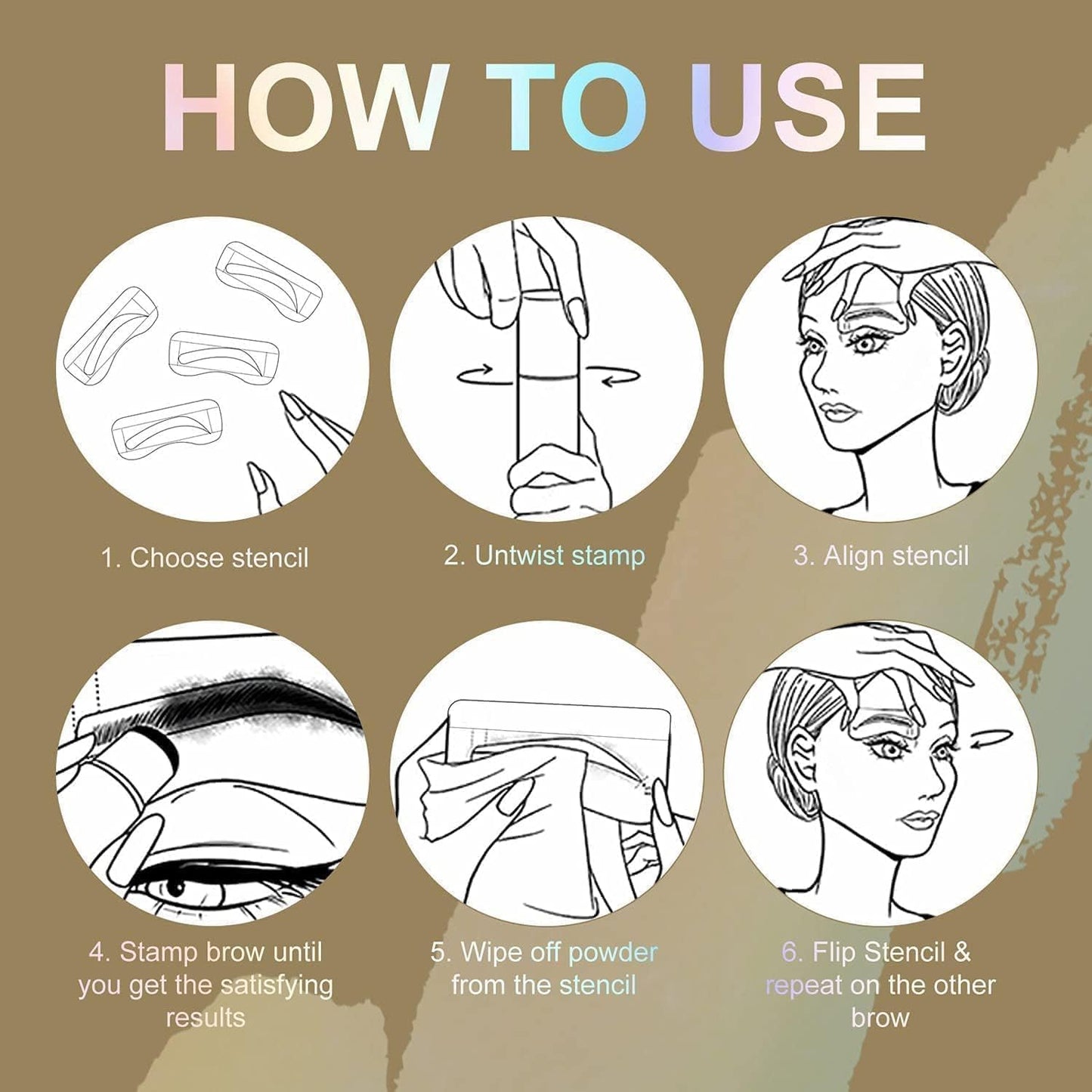 Hairline Powder Stick for Women & Men, Natural Shadow Filler & Shading Sponge Pen for Thinning Hair, Quick Root Touch-Up &