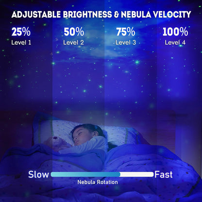 Astronaut Galaxy Projector with Remote Control