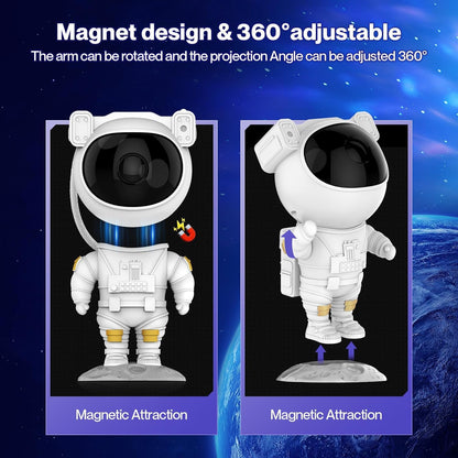 Astronaut Galaxy Projector with Remote Control