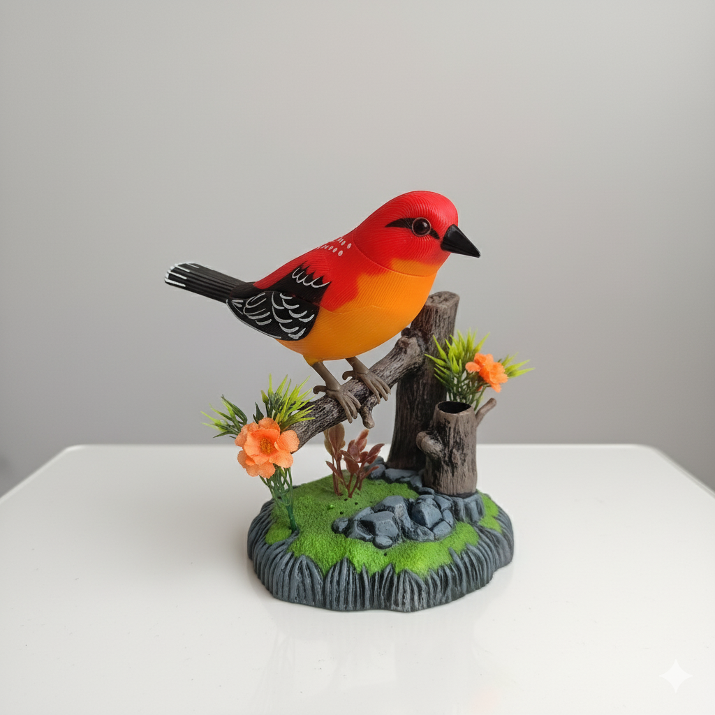 Electronic Singing Song Flapping realistic bird chirping Musical Toy for kids/musical toy for kids