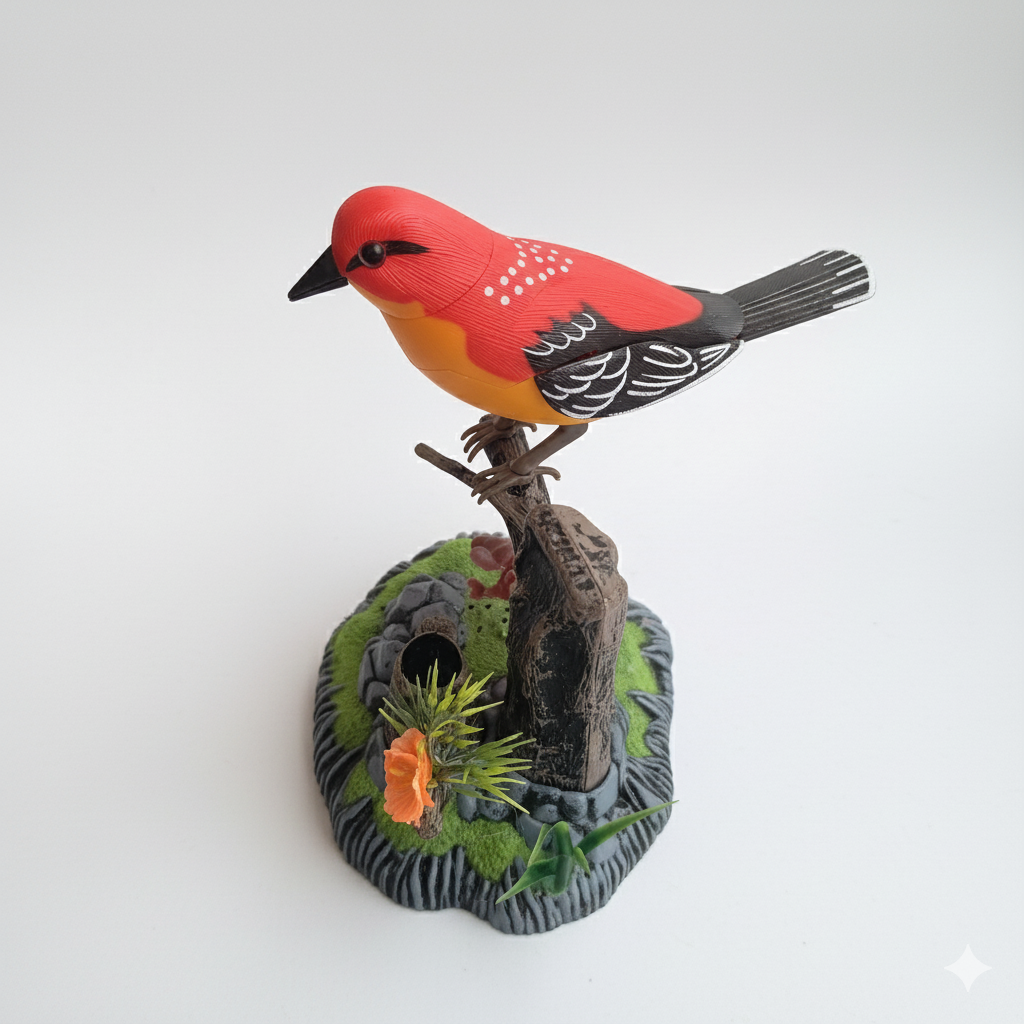 Electronic Singing Song Flapping realistic bird chirping Musical Toy for kids/musical toy for kids