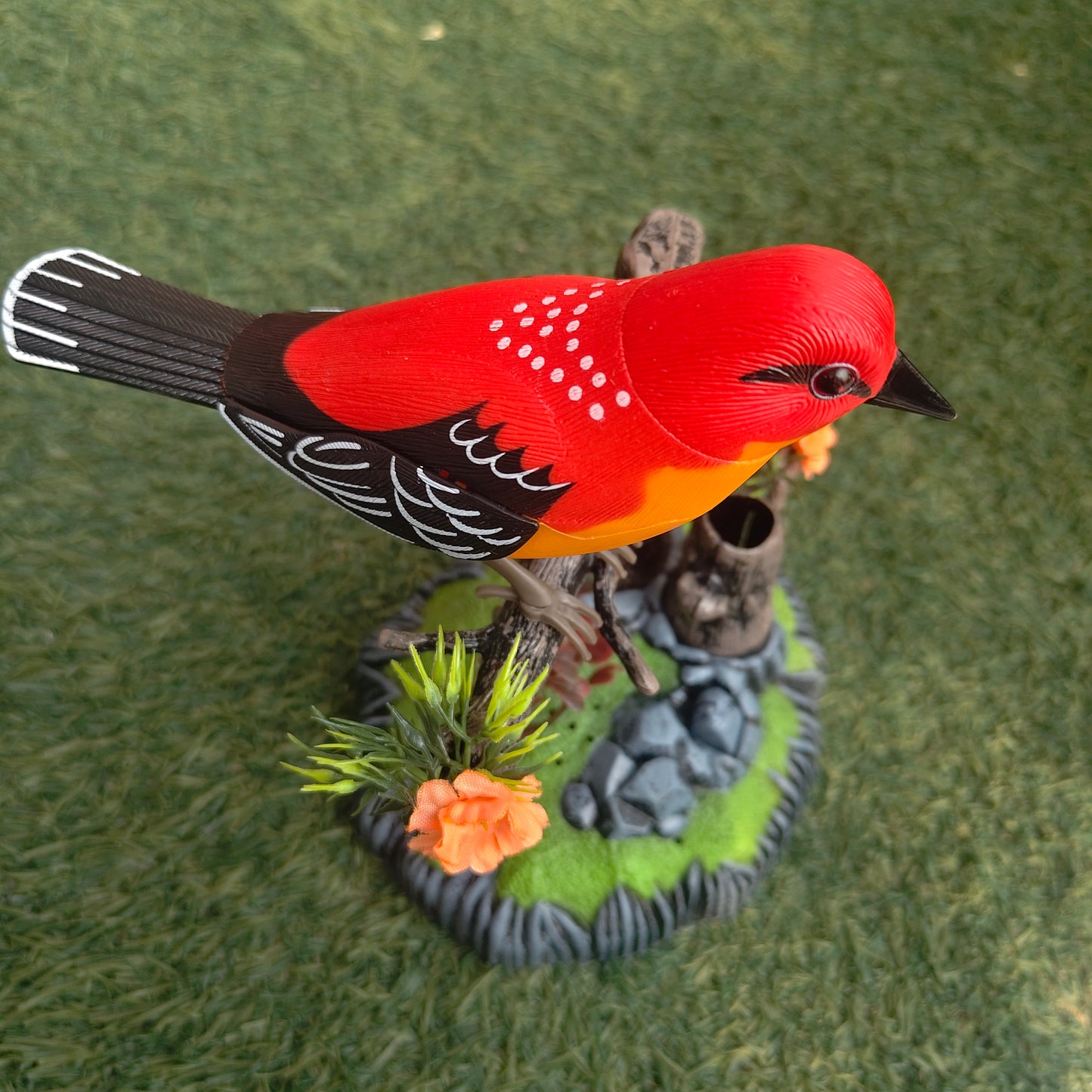 Electronic Singing Song Flapping realistic bird chirping Musical Toy for kids/musical toy for kids