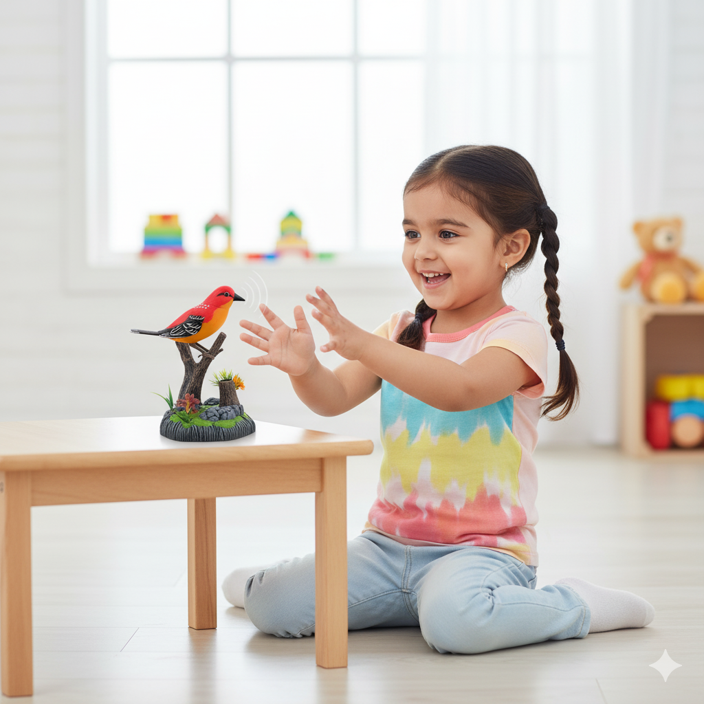 Electronic Singing Song Flapping realistic bird chirping Musical Toy for kids/musical toy for kids